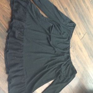 Off the shoulder black top from Altar’d State